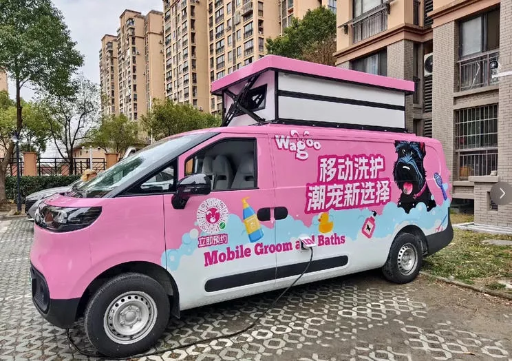 Maxus EV Mobile Pet Grooming Vehicle