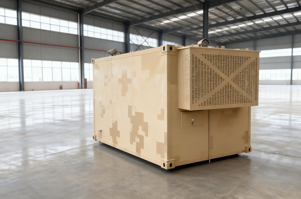 Fixed‑Type Operation Shelter | Camouflage Container Module