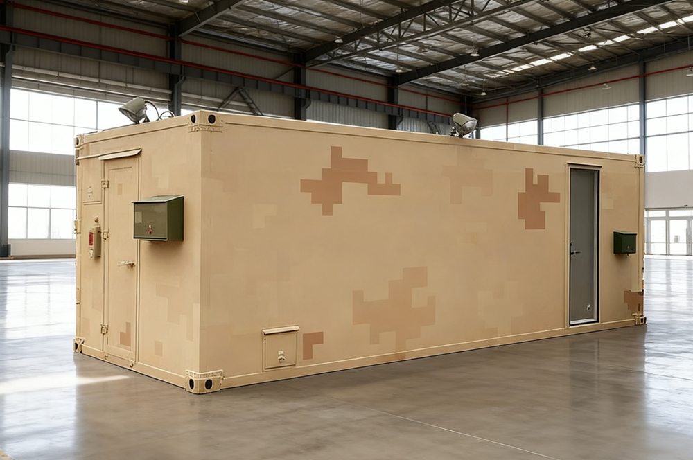 Fixed‑Type Operation Shelter | Camouflage Container Module
