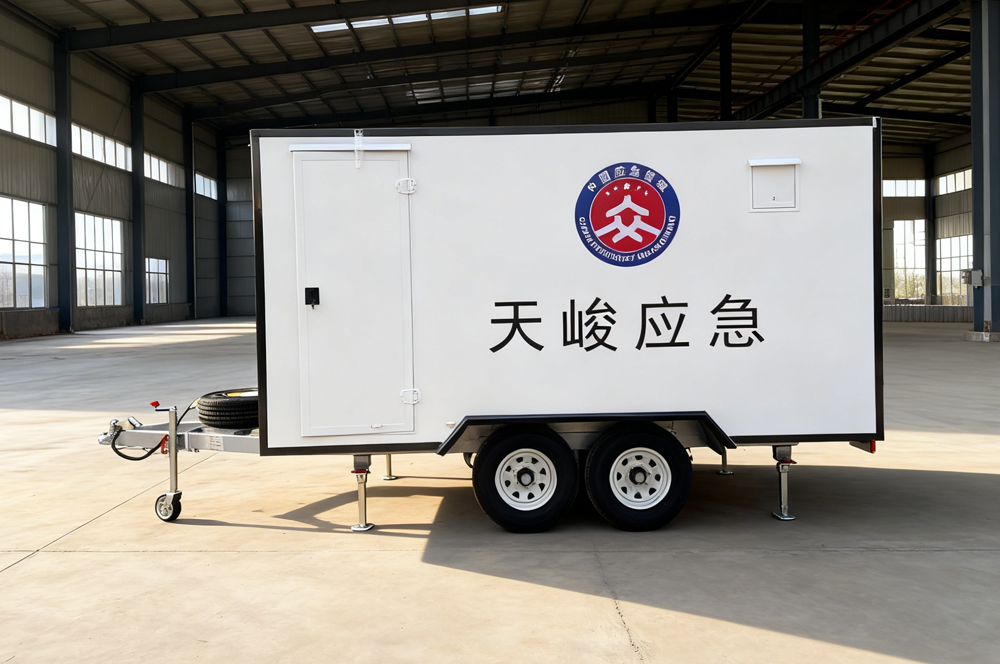 Towed Emergency Command Trailer