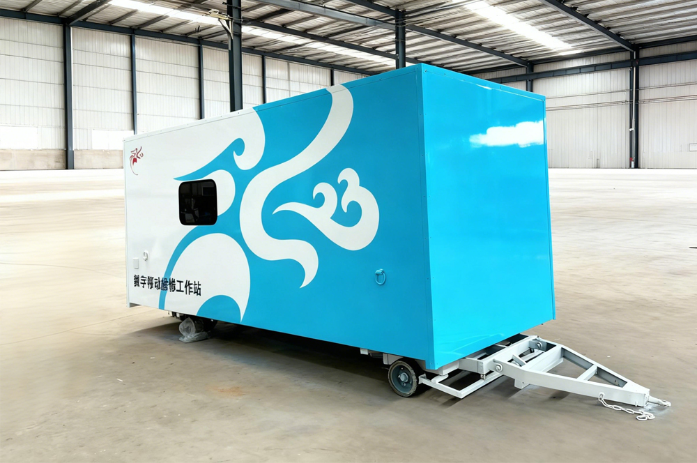 Digital Mobile Maintenance Workstation | Tow‑able Service Workshop Trailer