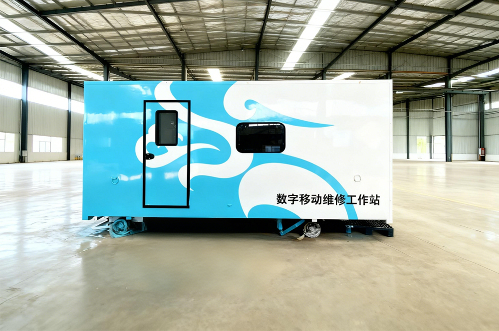 Digital Mobile Maintenance Workstation | Tow‑able Service Workshop Trailer