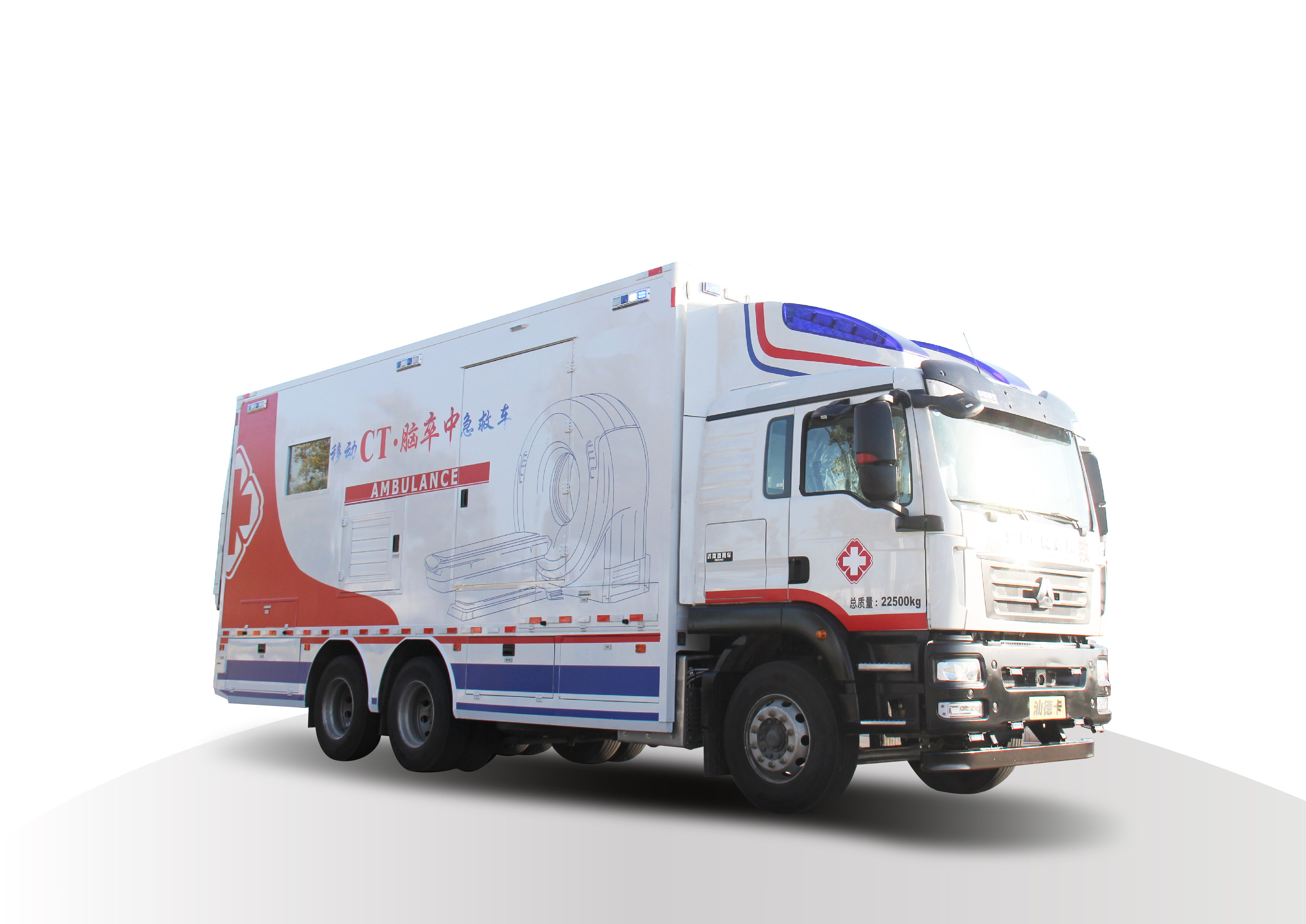 Stroke CT Medical Shelter Vehicle