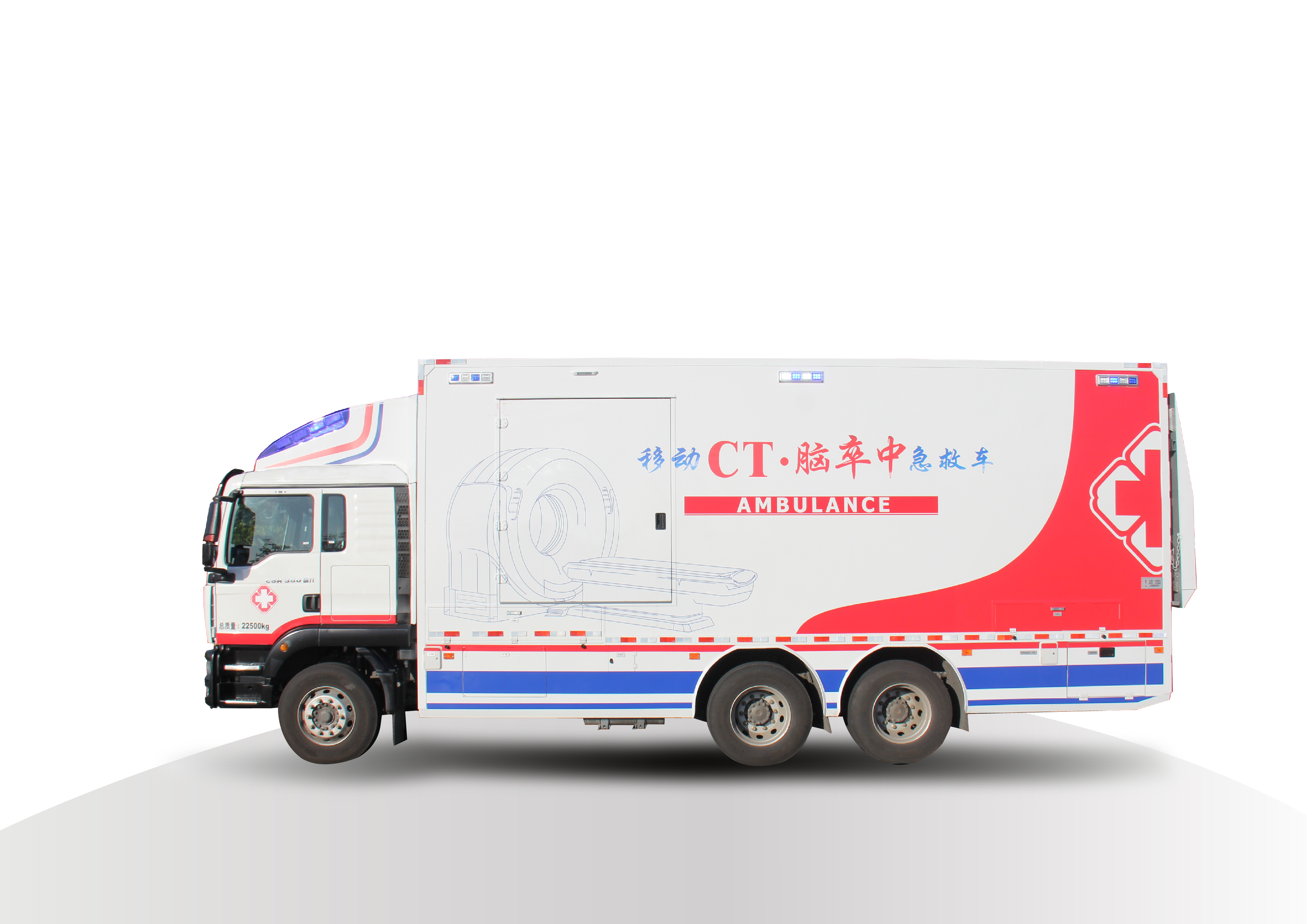Stroke CT Medical Shelter Vehicle