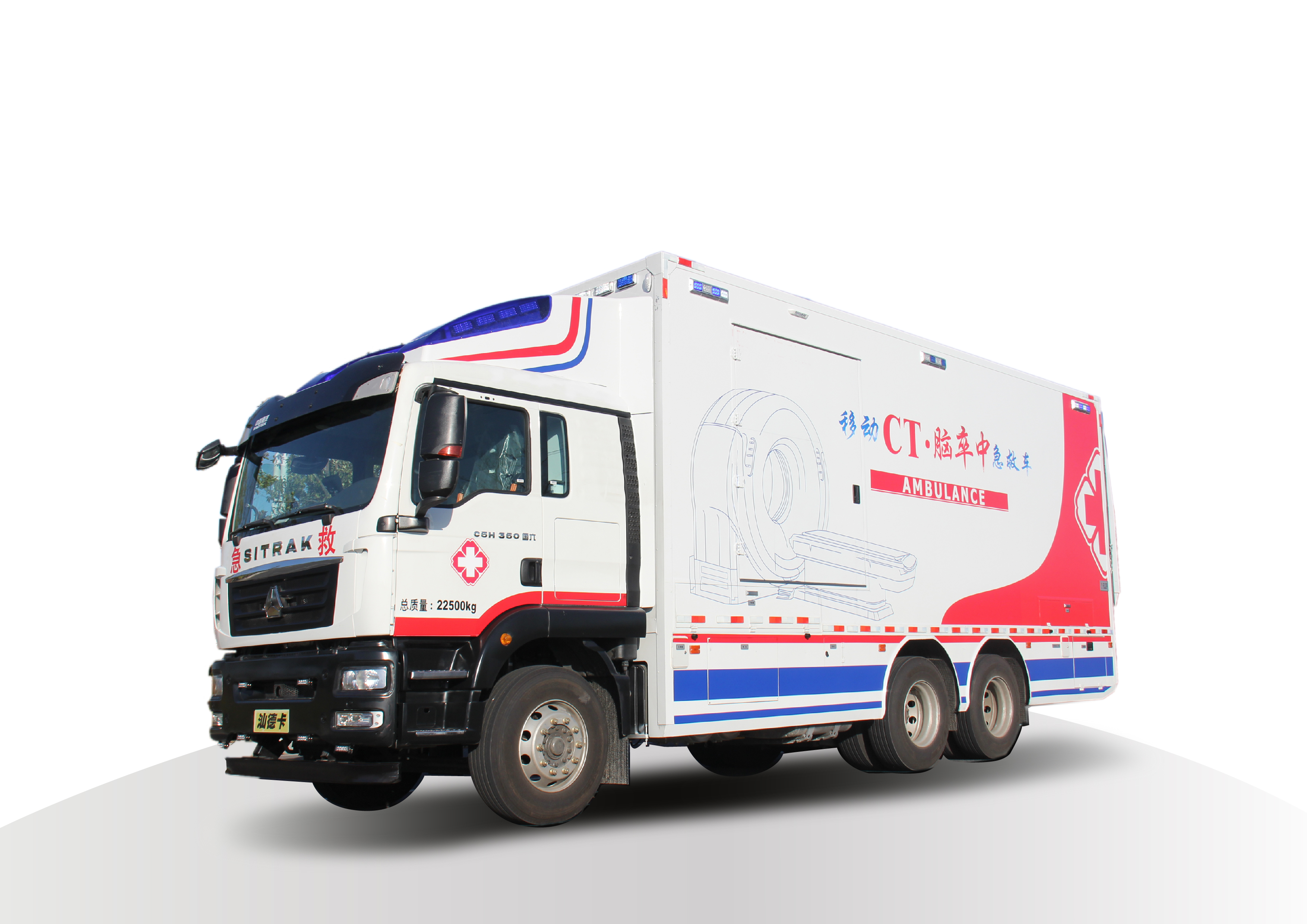 Stroke CT Medical Shelter Vehicle