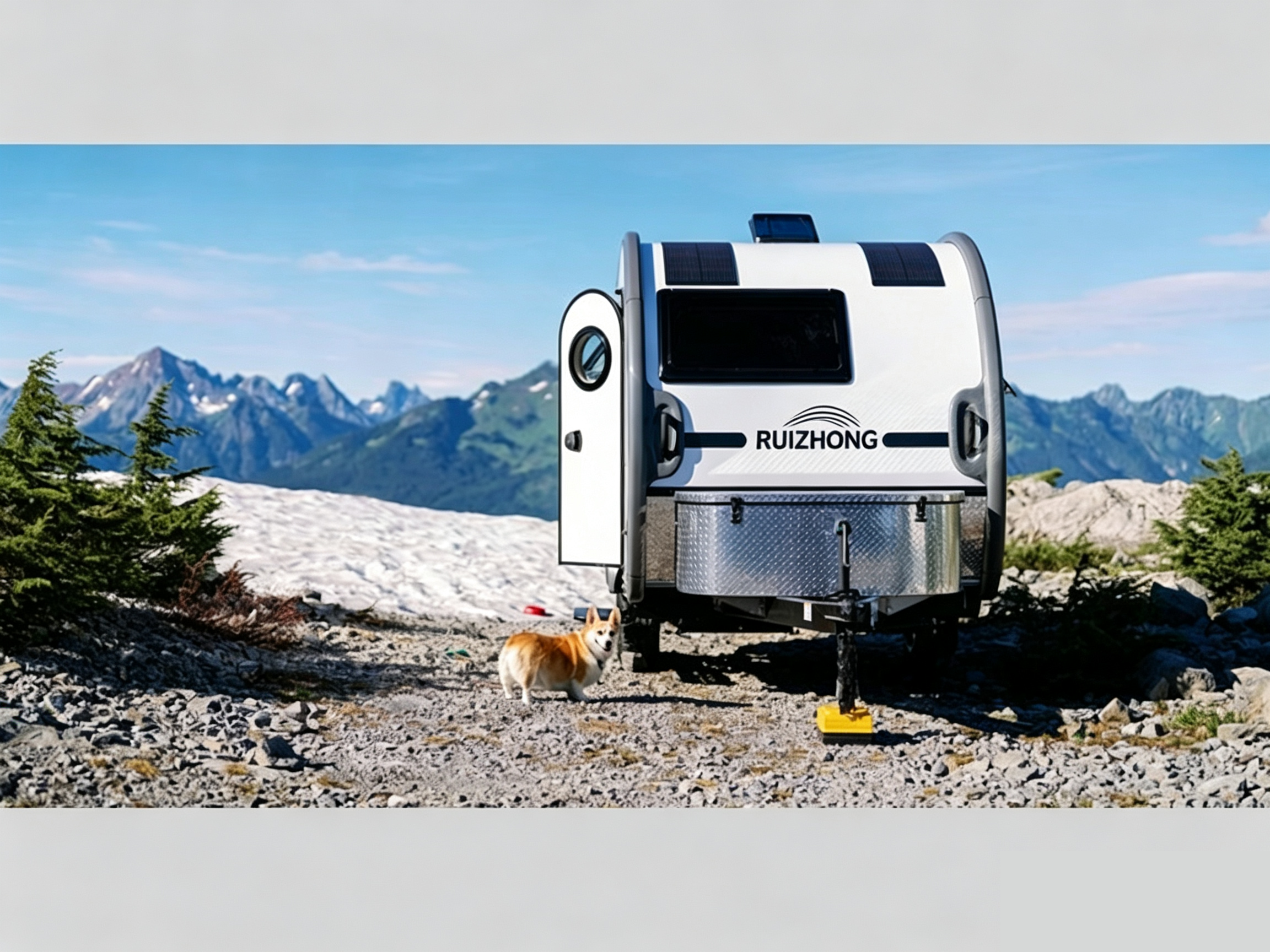 RUIZHONG Off Road Teardrop Camper