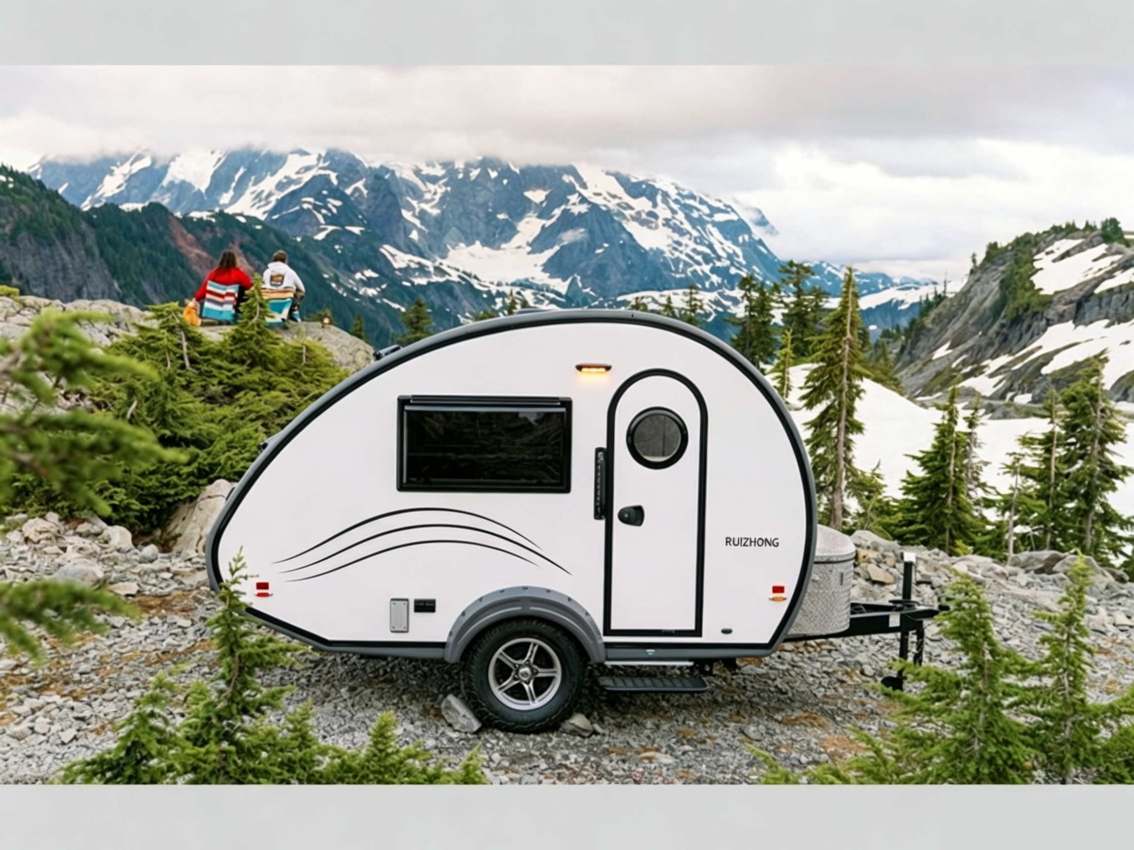 RUIZHONG Off Road Teardrop Camper