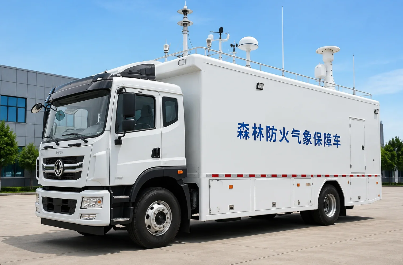 Forest‑Fire Prevention Meteorological Support Vehicle