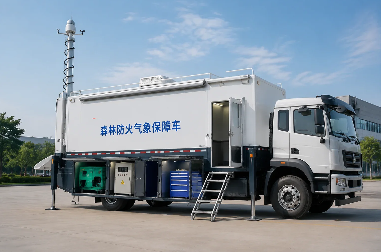 Forest‑Fire Prevention Meteorological Support Vehicle
